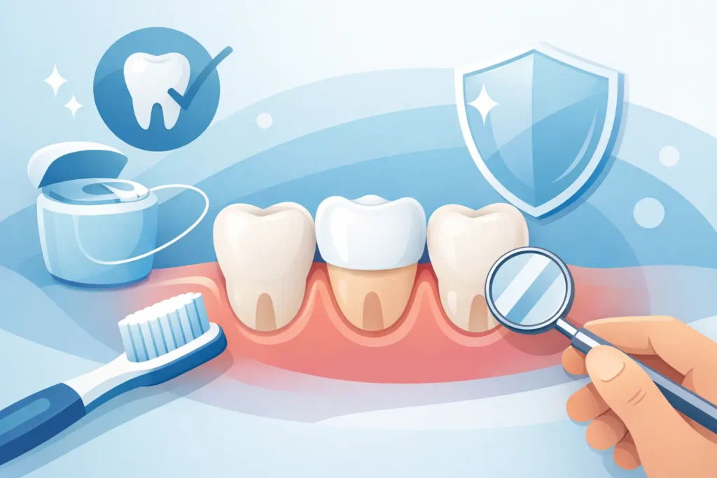How to Care for Temporary Dental Crowns Safely