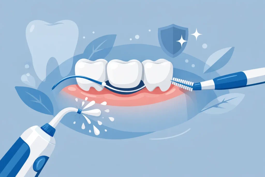 How to Clean Around a Dental Bridge Safely