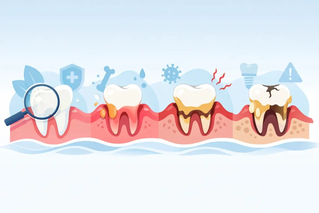 A Guide to Understanding Gum Disease Stages