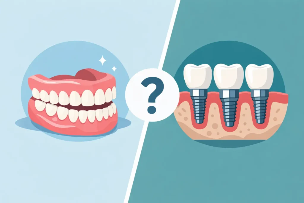 Dentures or Dental Implants: Which Fits You?