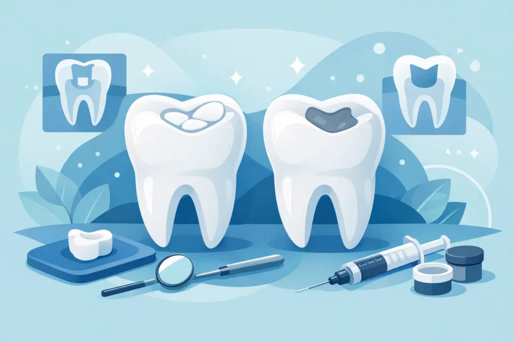 Inlay vs Filling for Your Tooth Repair Needs