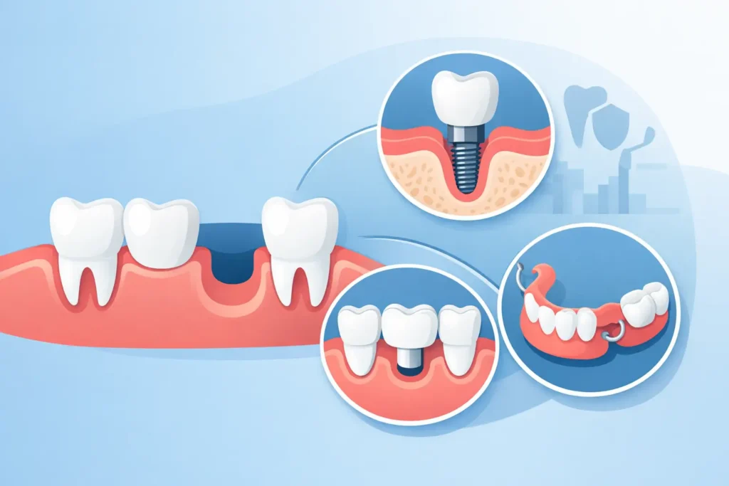 Replace Missing Tooth Choices Explained