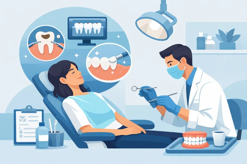 What Happens at a Dental Checkup?